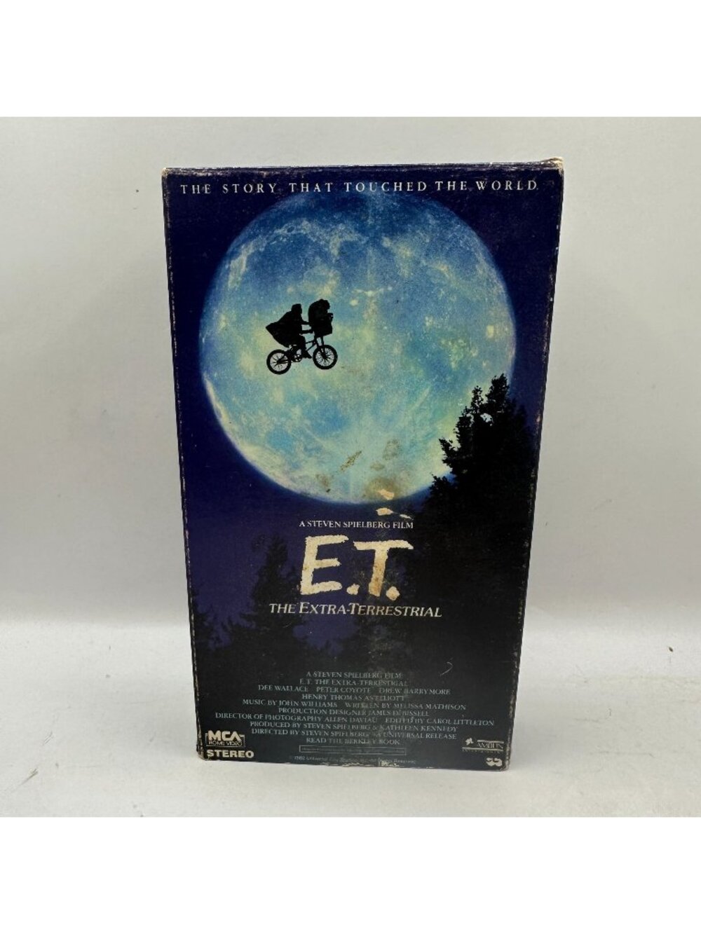 ET Extra Terrestrial VHS 1988 MCA Spielberg Dolby HiFi Stereo